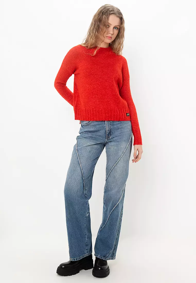 Essential Mock Neck Jumper