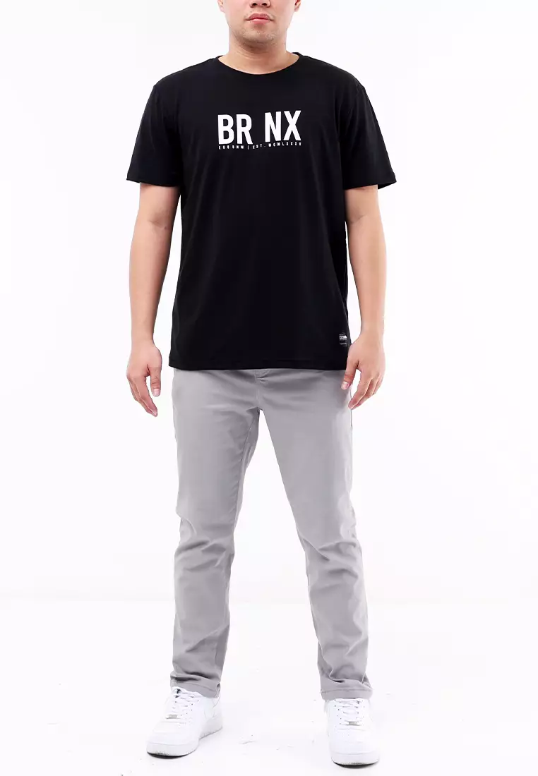 Roundneck Streaky Short Sleeve T-Shirt