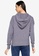 Noisy May grey Knitted Hoodie E6D3FAA6EEE239GS_1