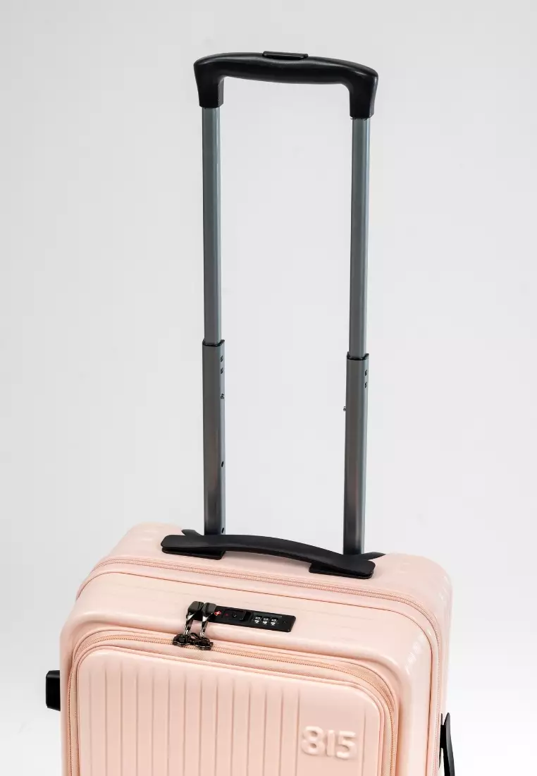 Alpha 20" Small Hard Case Luggage Blush Pink