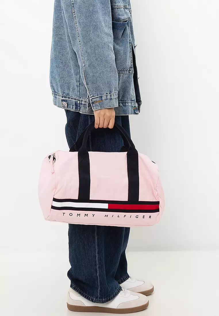 Buy Tommy Hilfiger Kids' Flag Stripe Logo Duffle Bag Tommy