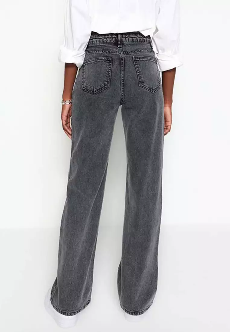 High Waist Wide Leg Jeans