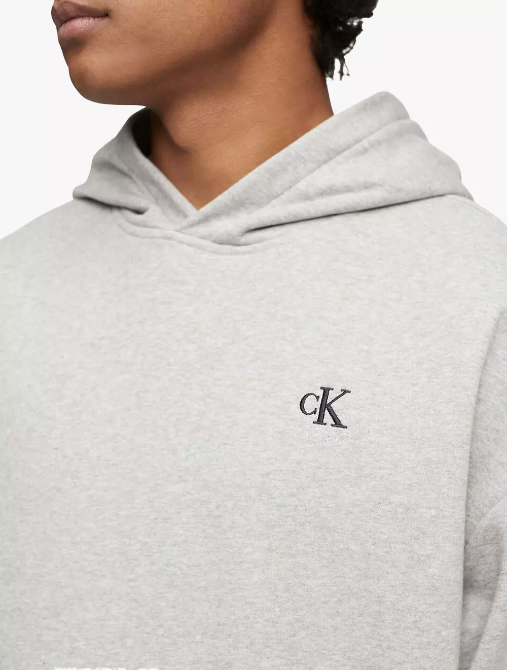 CK JEANS - HERO LOGO HOODIE - black