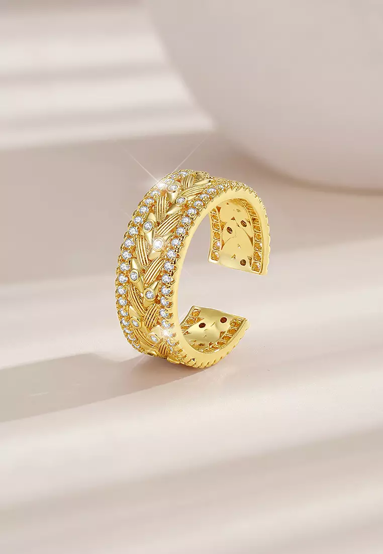 Cincin Wanita Original Korea Aksesoris Cewek Aksesoris Adjustable Tunangan Jewellery Anti karat Rings Cewek