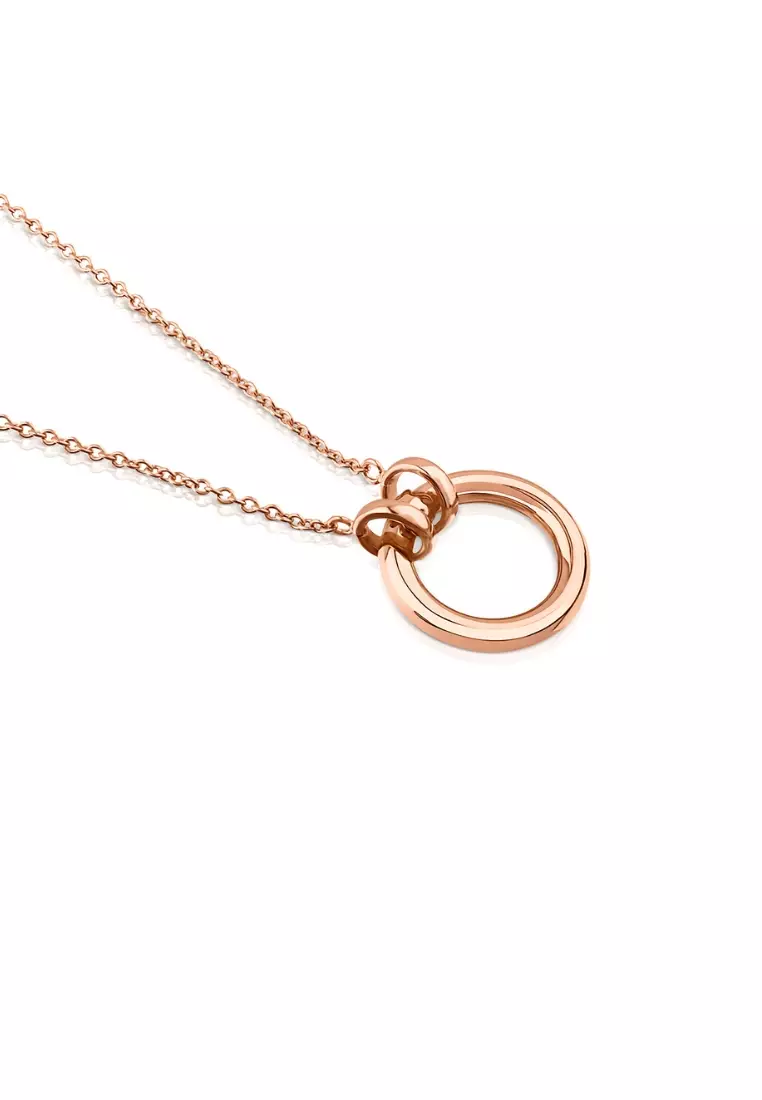 Tous rose gold necklace on sale