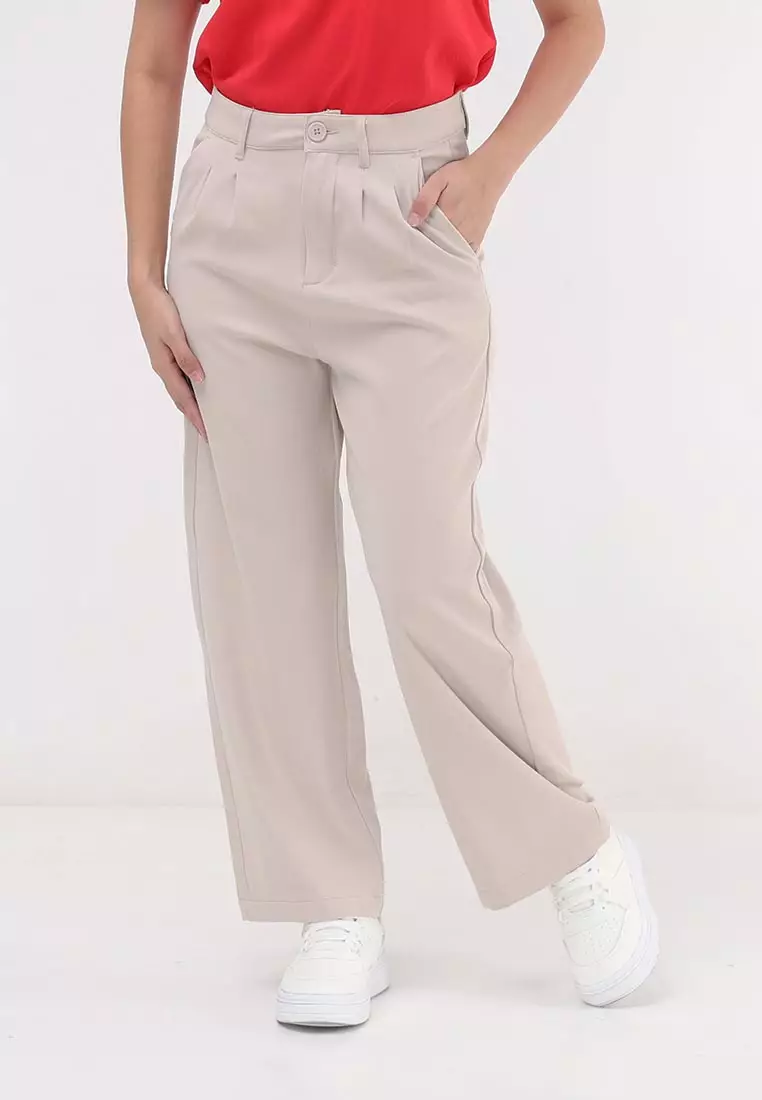 Buy Redgirl Wide Leg Trouser Pants Ladies 2025 Online ZALORA