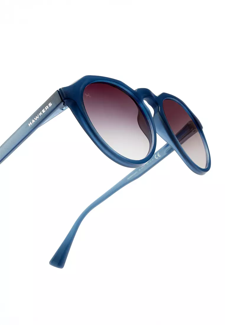 Warwick Raw - Navy Transparent Iron Sunglasses for Men and Women, Unisex. Official Product designed and Made in Spain