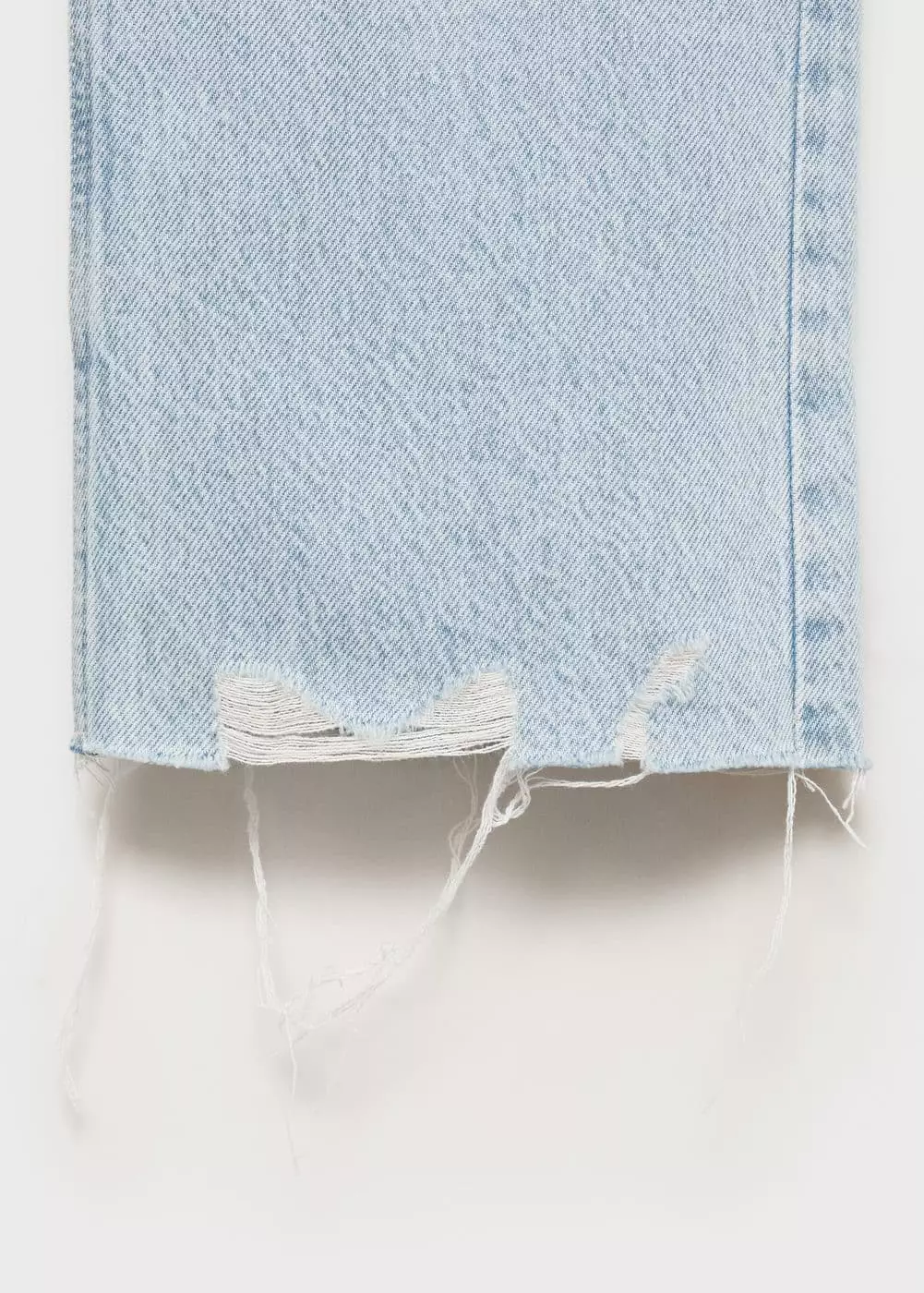 Jual Mango Jeans keliman rumbai rendah wideleg Original 2025 | ZALORA ...