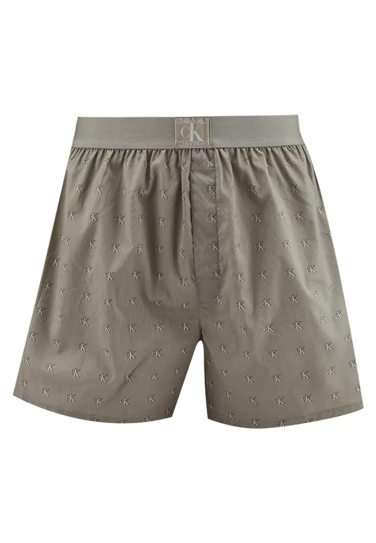 Calvin klein woven boxer clearance