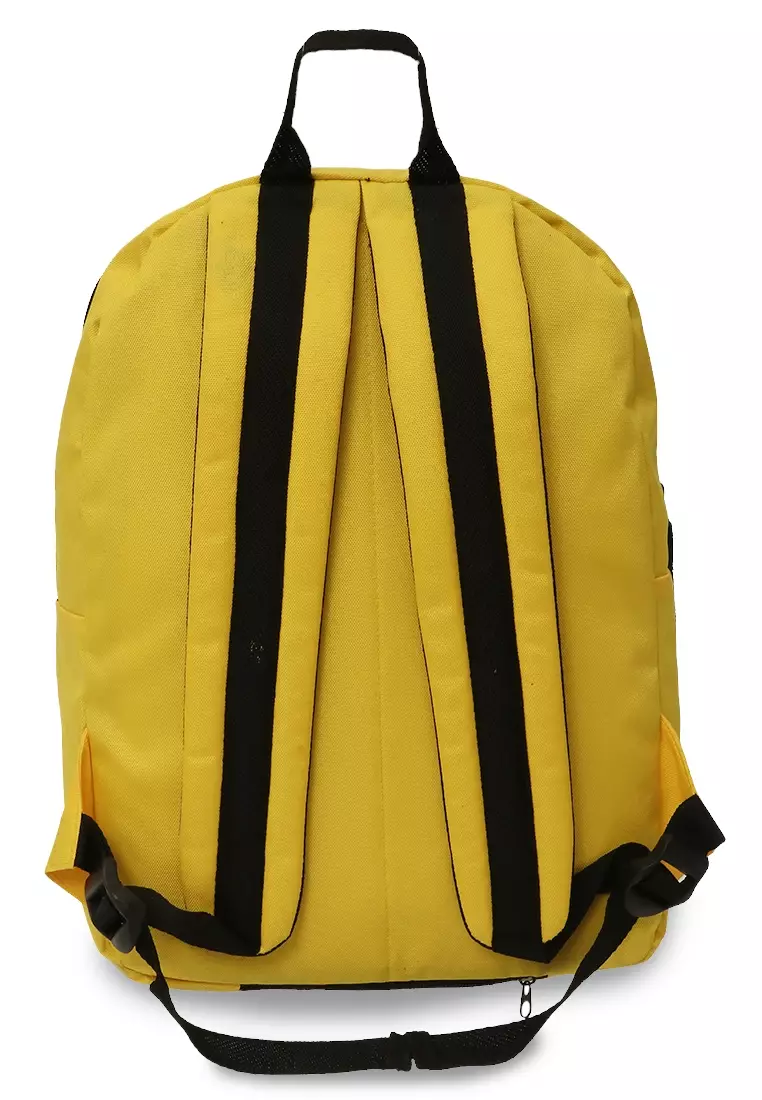 Alessio Tas Ransel Anak Pria Large Compartment Backpack Kids Material Cordura ORIGINAL - Yellow