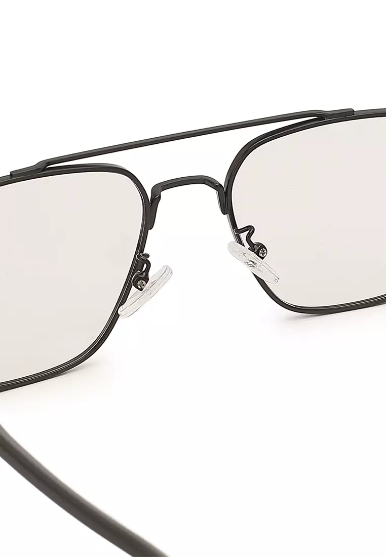 Unisex Photochromic Aviator Sunglasses (Kacamata Hitam) - Hitam