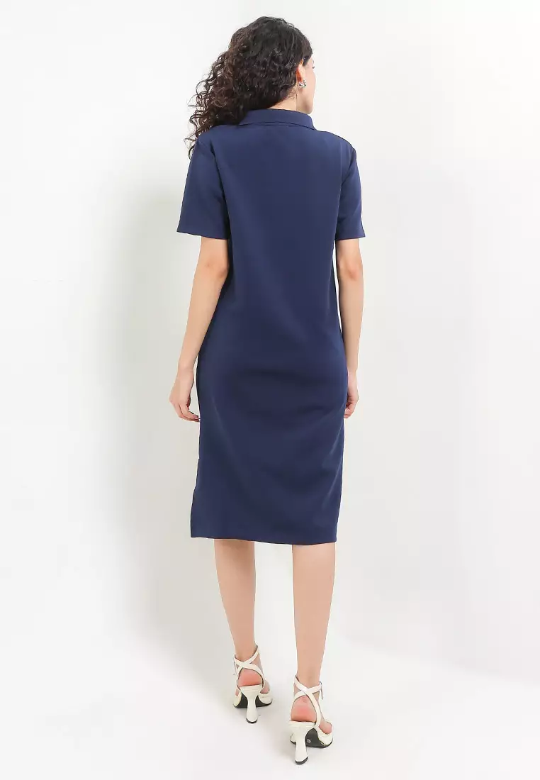 Zaneta Midi Polo Dress