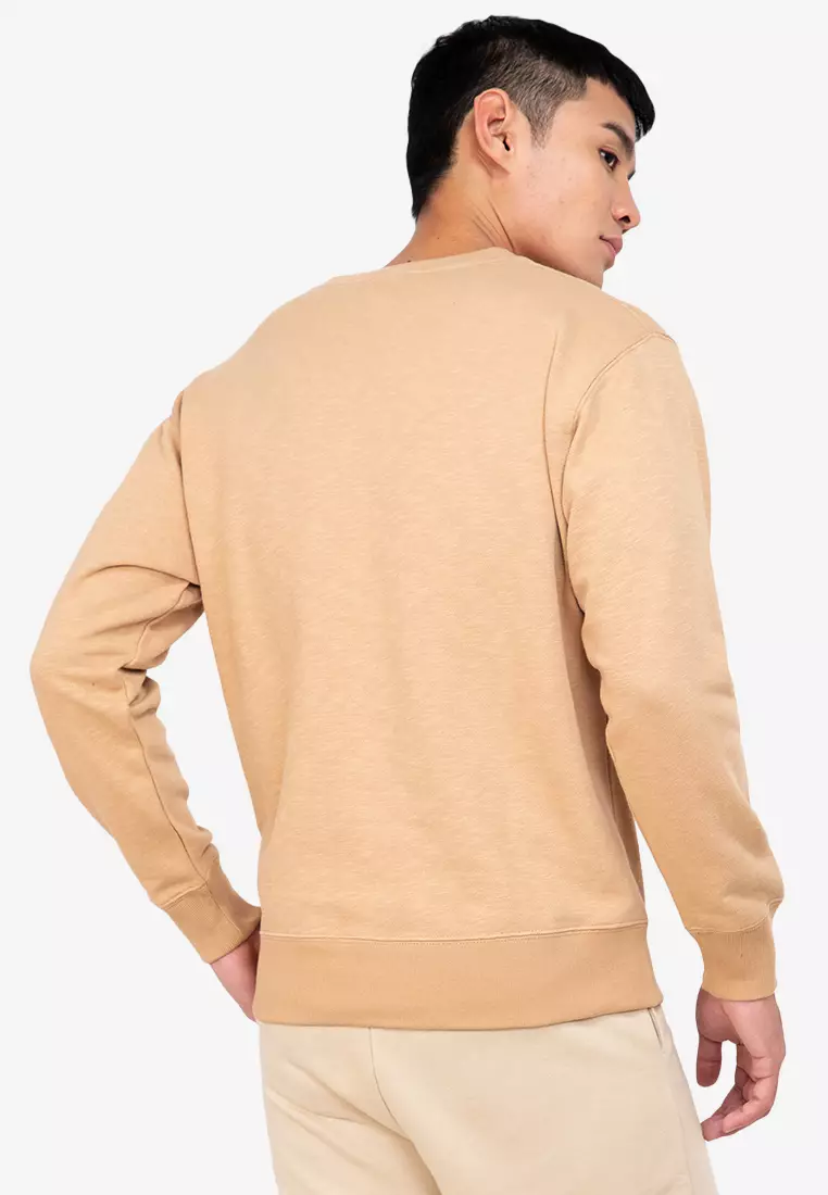 Champion sweater beige best sale online