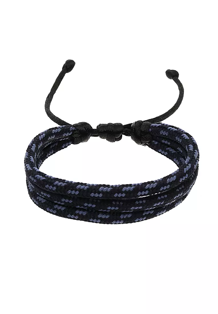 Omrish Gelang Bracelet Pria Motif Pengait Jangkar Premium Material Metal ORIGINAL