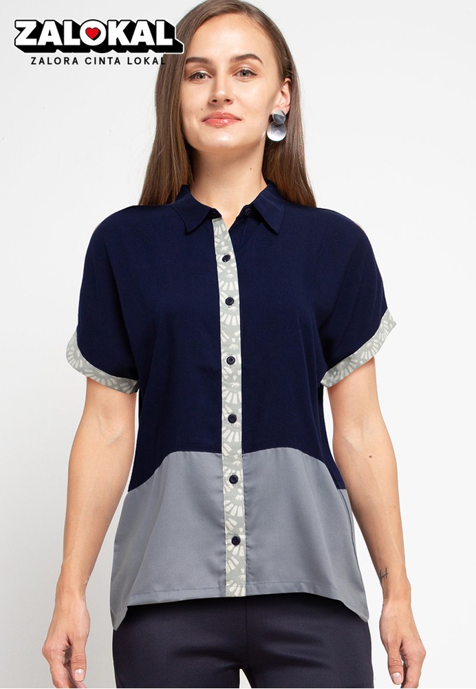 Jual bhatara batik CLARRISA BLOUSE Original | ZALORA Indonesia