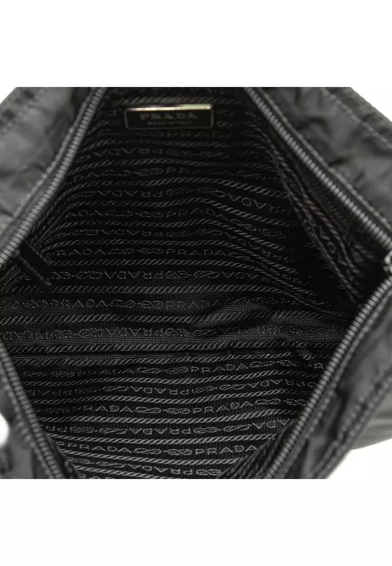 Pre-Loved Prada Tessuto Zip Top Crossbody