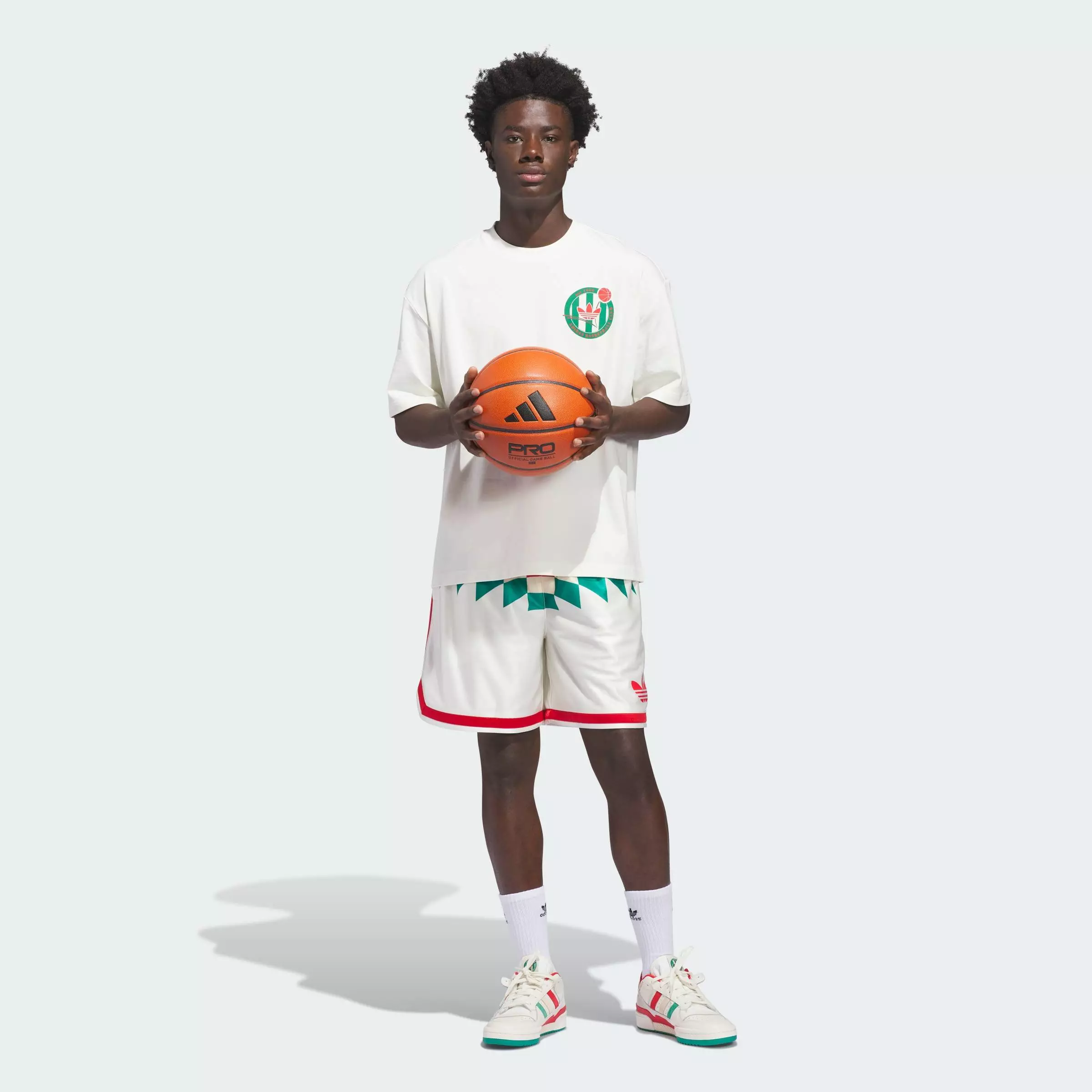 Basketball Originals Basketball Crest Tee Unisex White KD3614
