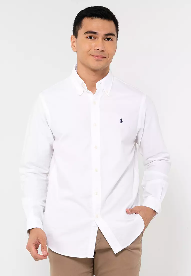 Ralph lauren cotton online oxford sport shirt