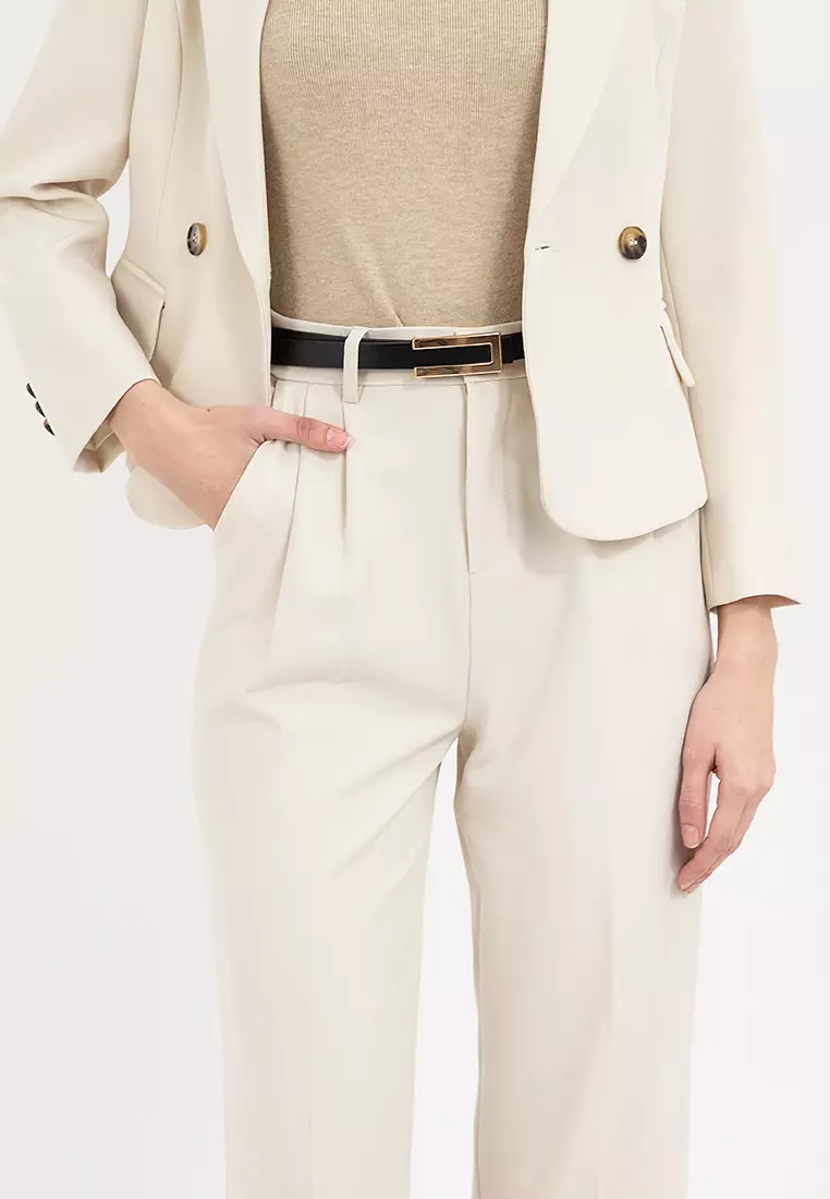 Comfort Fit Stretch Blazer with Pants