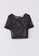 Terranova black Women's Crop Lace T-Shirt 31E31AAA4B166AGS_1