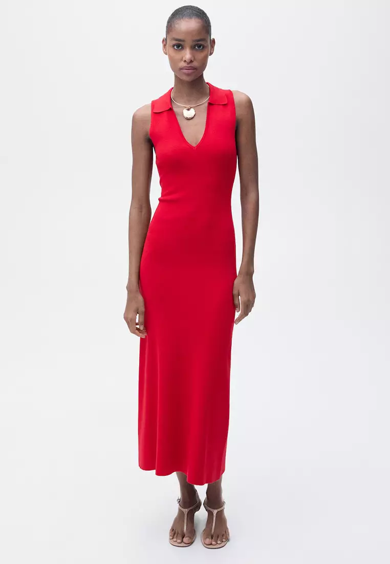 Ladies Dresses Mango Formal Dresses Jual Mango Knitted Midi-Dress