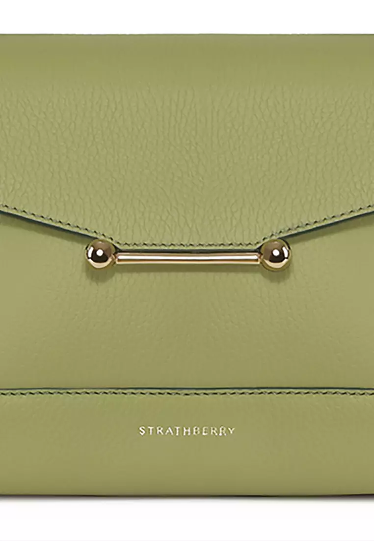 Strathberry Mosaic Envelope Flap Top-Handle Bag