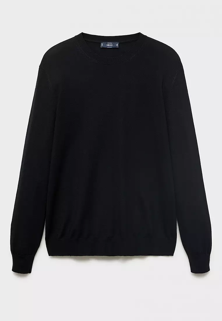 100% Merino Wool Crew Neck Sweater