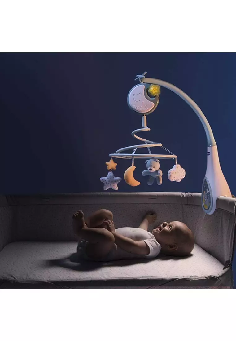 Next 2 Dreams 3-in-1 Cot Mobile- Pink