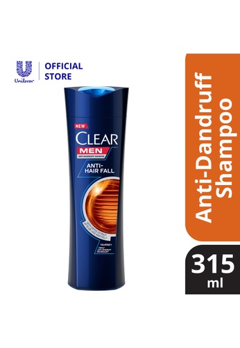 clear men anti hair fall anti dandruff shampoo 315 ml