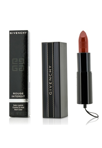 Givenchy GIVENCHY - Rouge Interdit Satin Lipstick - # 11 Orange Underground 3.4g/0.12oz 13019BE2F58A0AGS_1