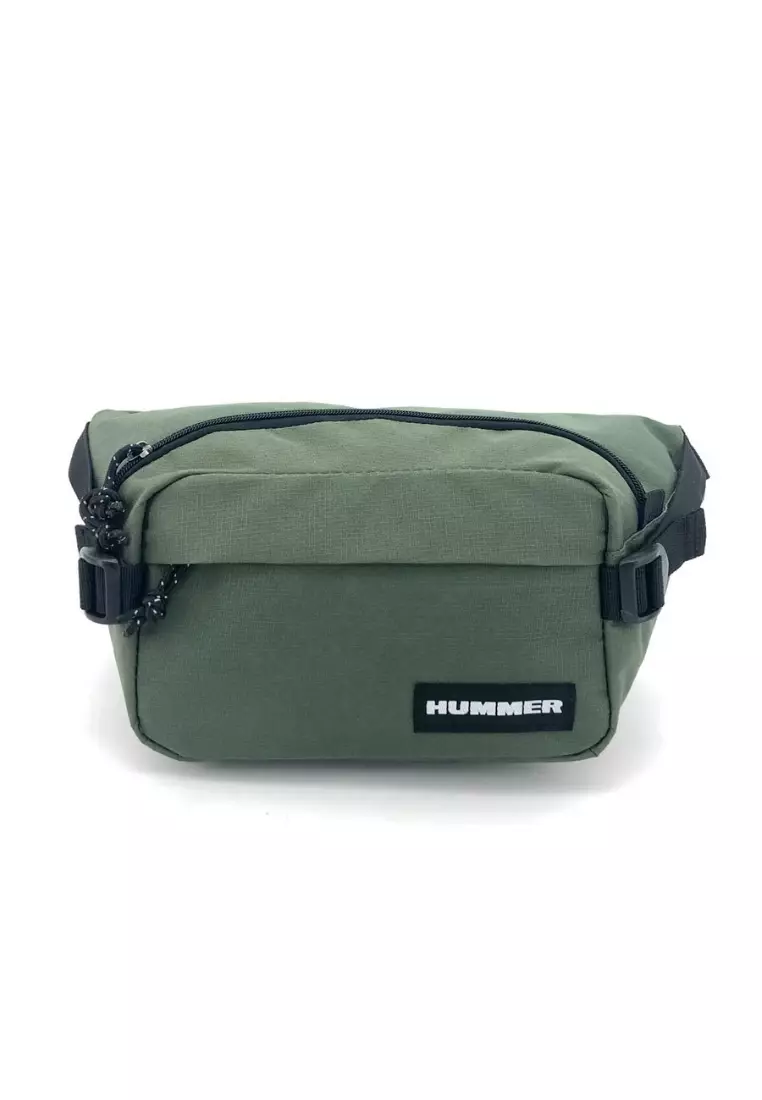 Buy Hummer HUMMER 33CM WAIST BAG Army Green Online ZALORA Malaysia