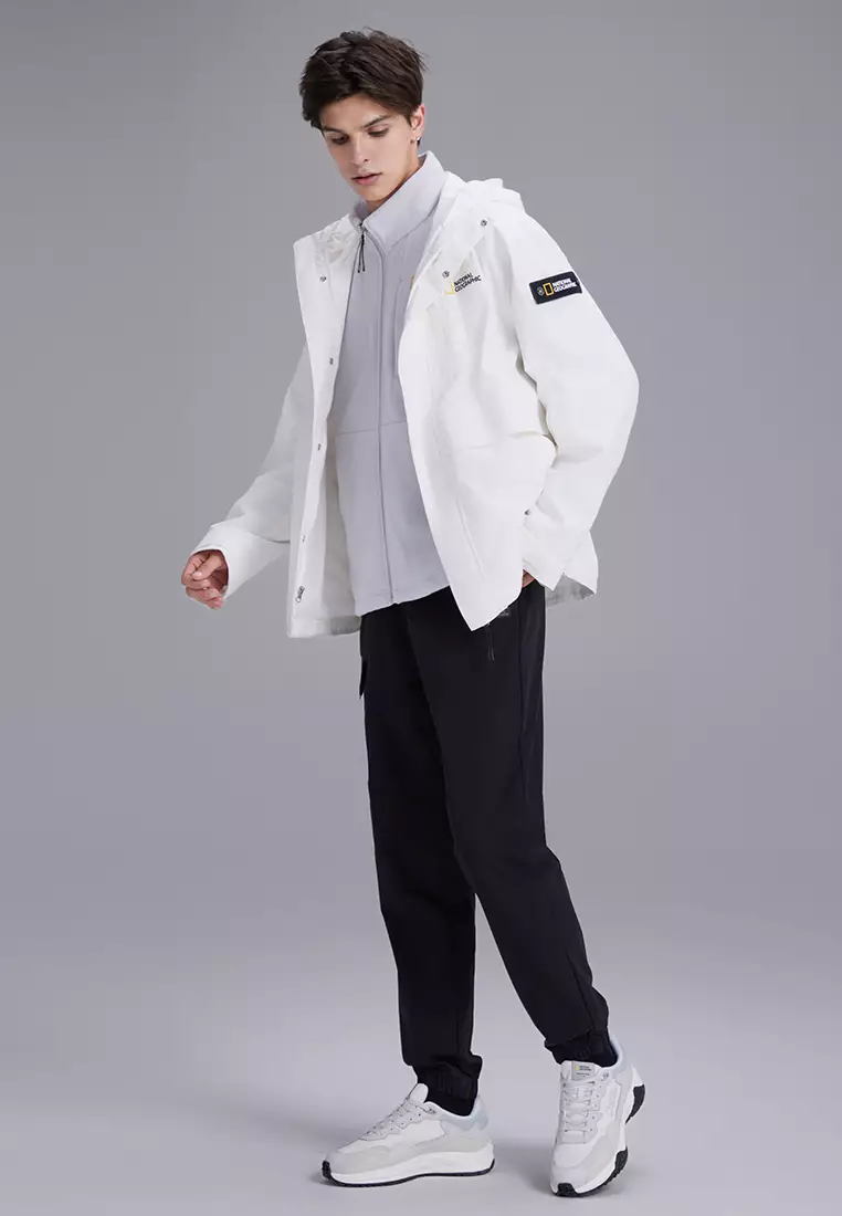 男女同款3-in-1抓毛絨外套