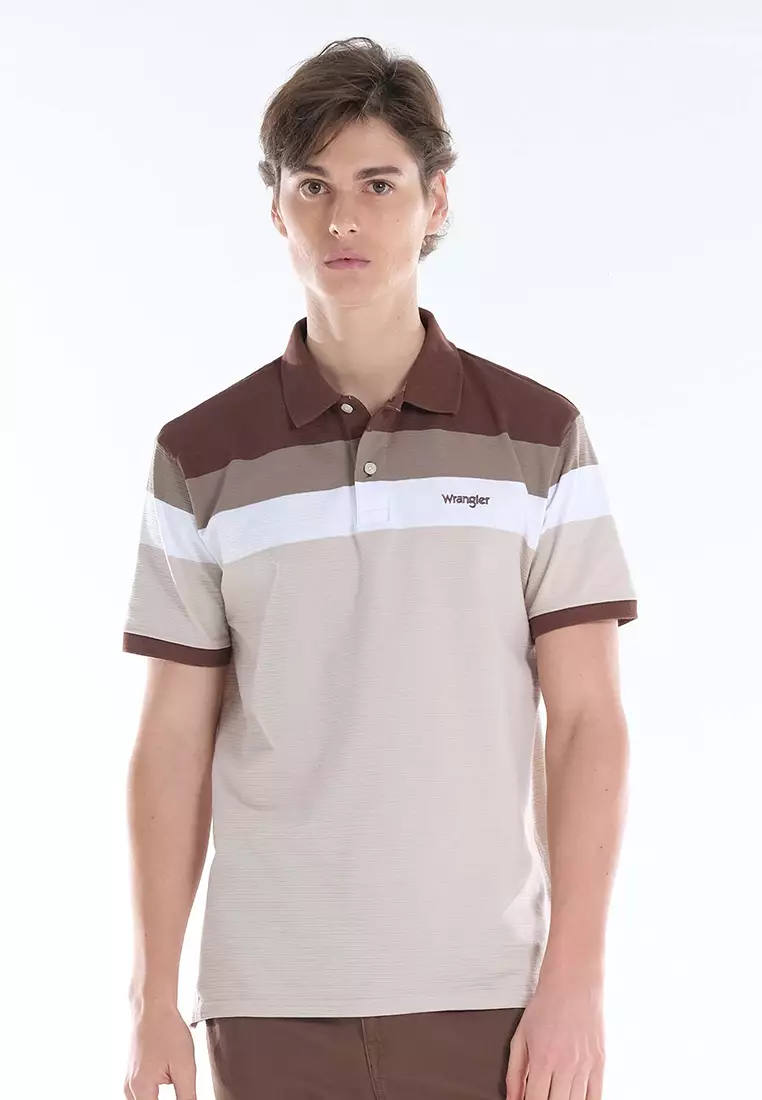 Wrangler Men's Multicolor Polo Shirt