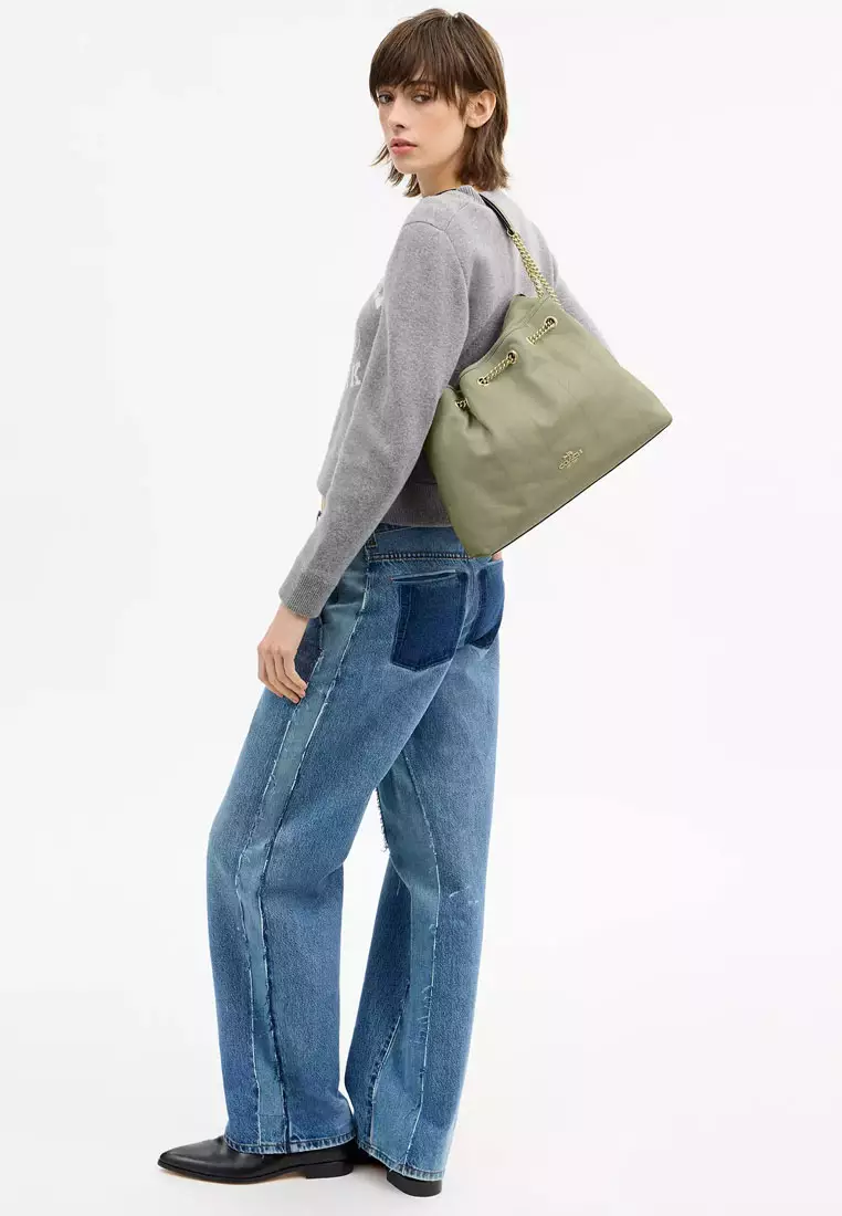 Evelyn Shoulder Bag With Quilting
