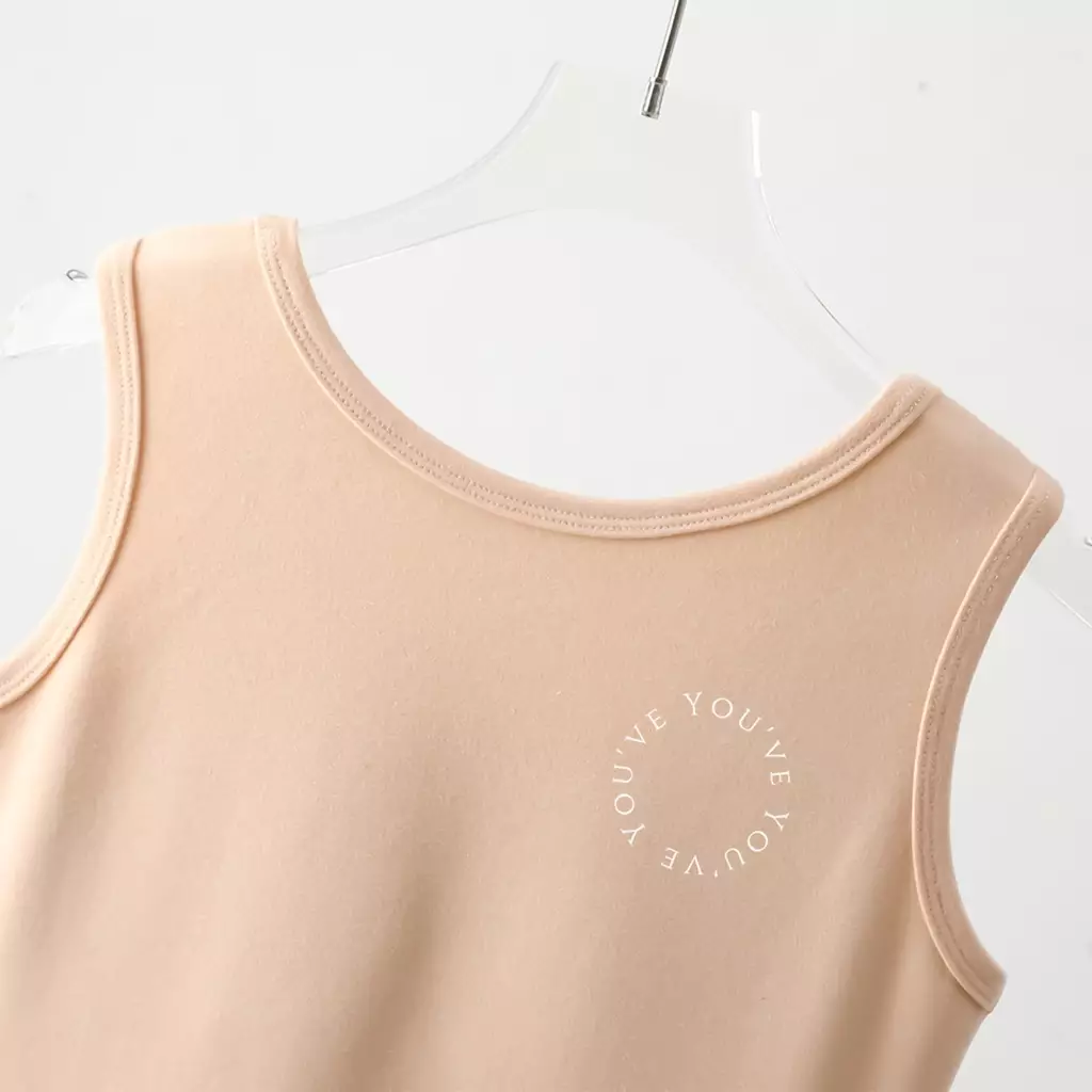 YOUHAVE PAKET HEMAT 2 PCS Tank Top Tanktop Basic Singlet Tali Lebar Strap Square Neck Stretch Wanita Tangtop Katun Perempuan 700030