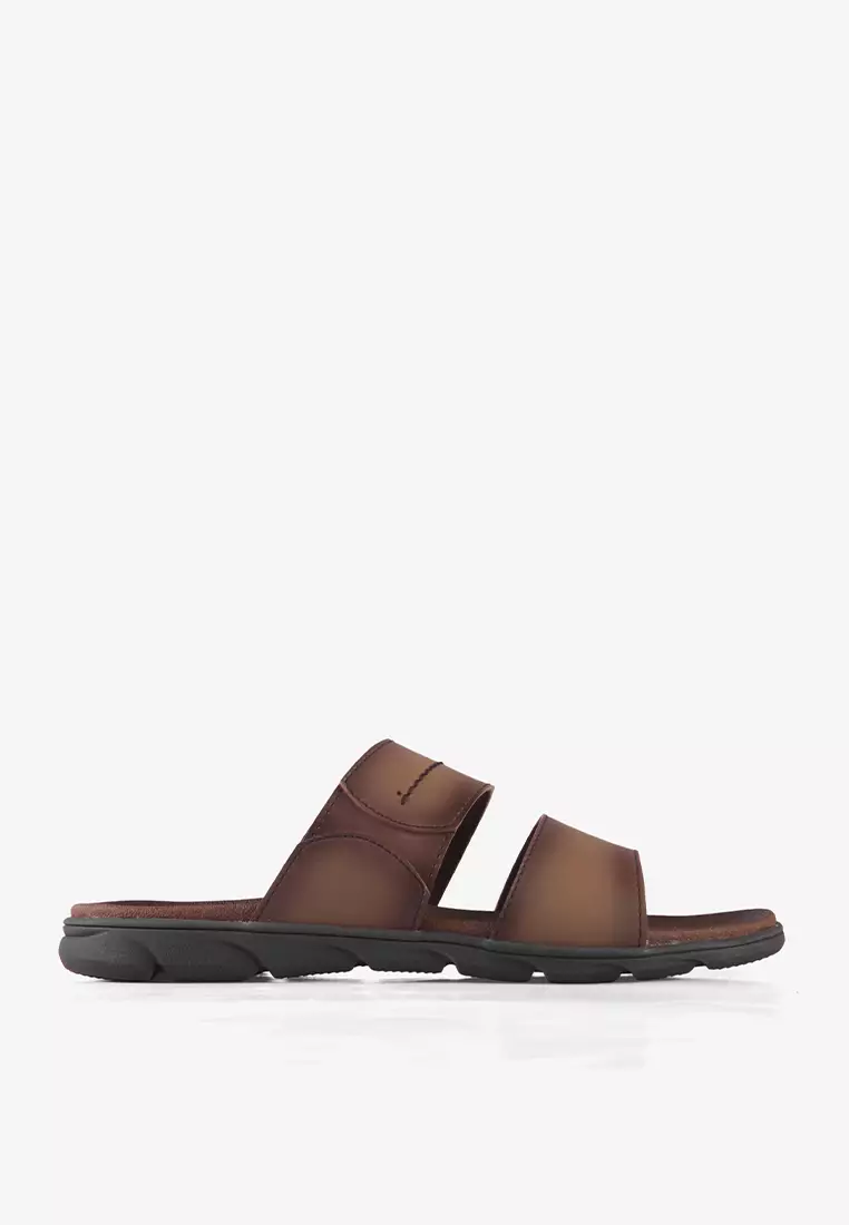 Sandal Jepit Pria Flip Flop Kulit Anti Slip M.Franz 02