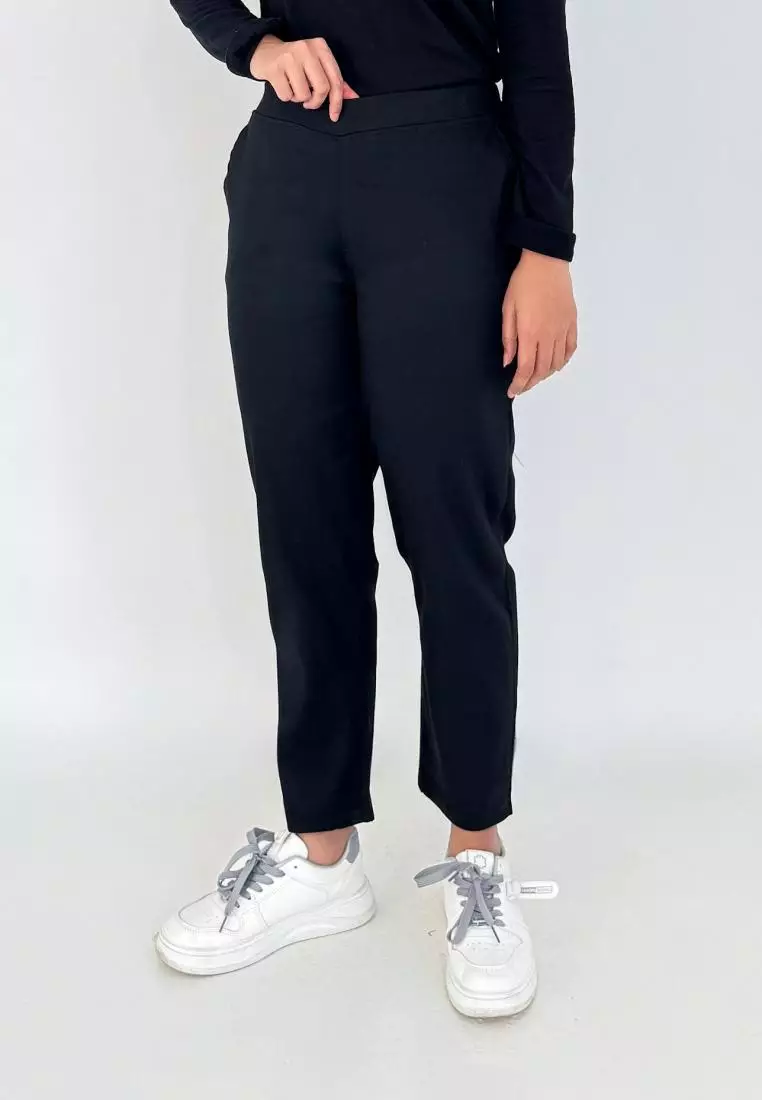 Dilla Pants (Celana Panjang Basic Formal) Hitam