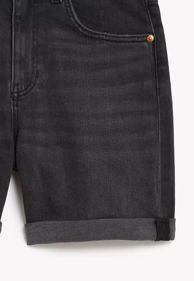 Denim Boyfriend Shorts