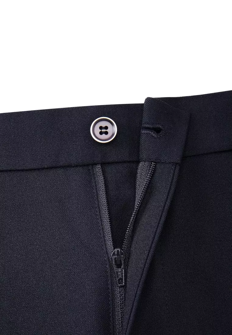 G2000 Teflon Regulat Fit Twill Suit Pants
