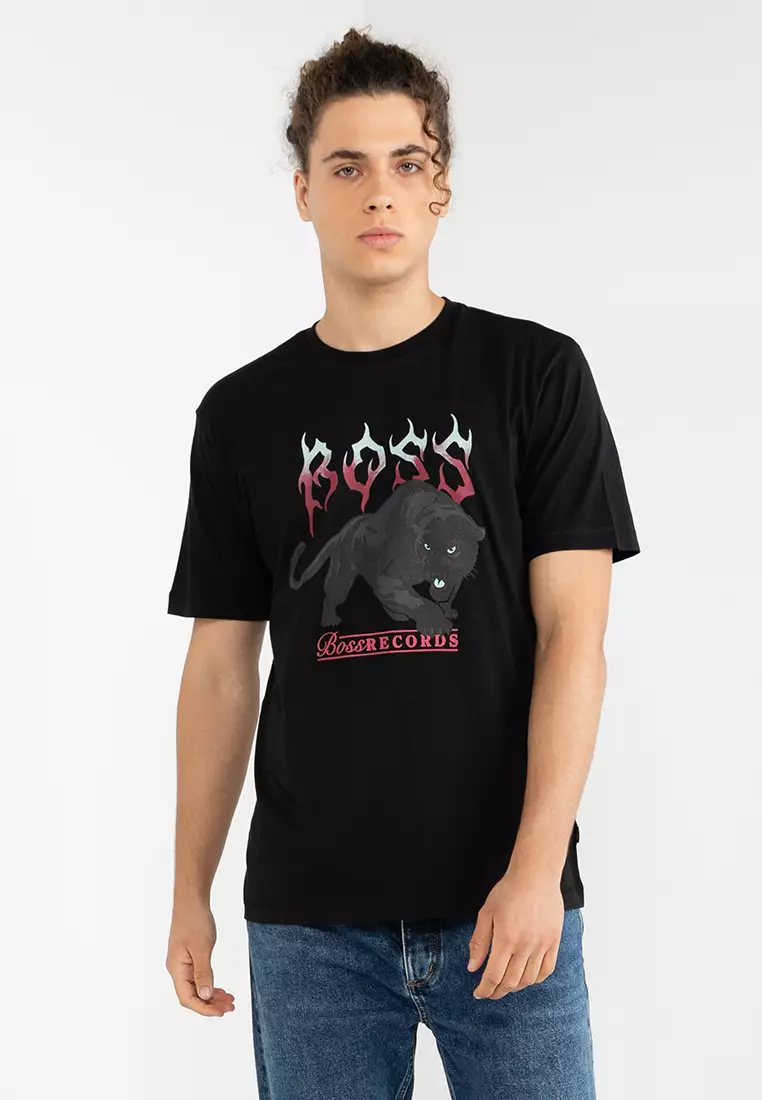 Boss orange black t shirt hotsell