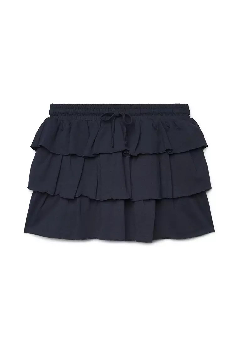 Women's Three-Tier Mini Skirt