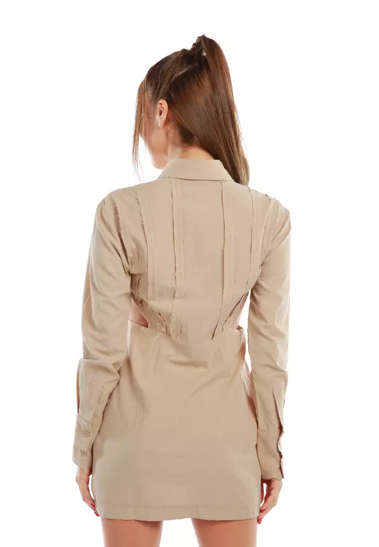 Dress Baju Bodycon Potongan Unta