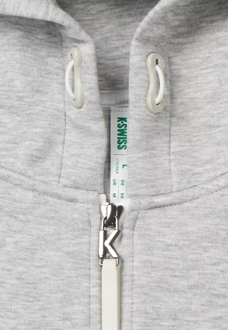 男裝 K-SWISS LOGO 連帽外套