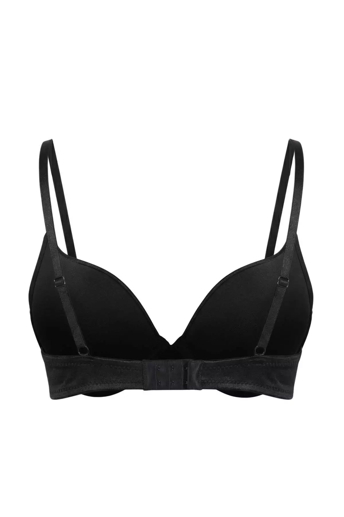 Black Stone Push Up T-Shirt Bra Thmss26Su11