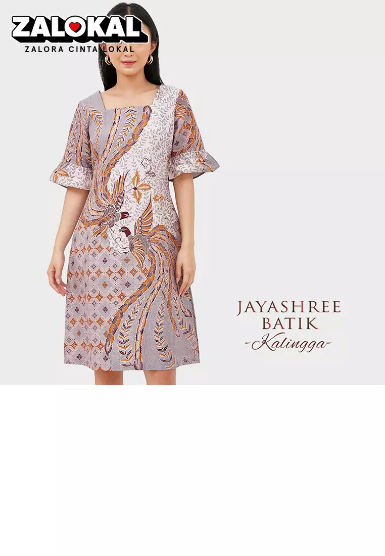 Dress batik zalora best sale