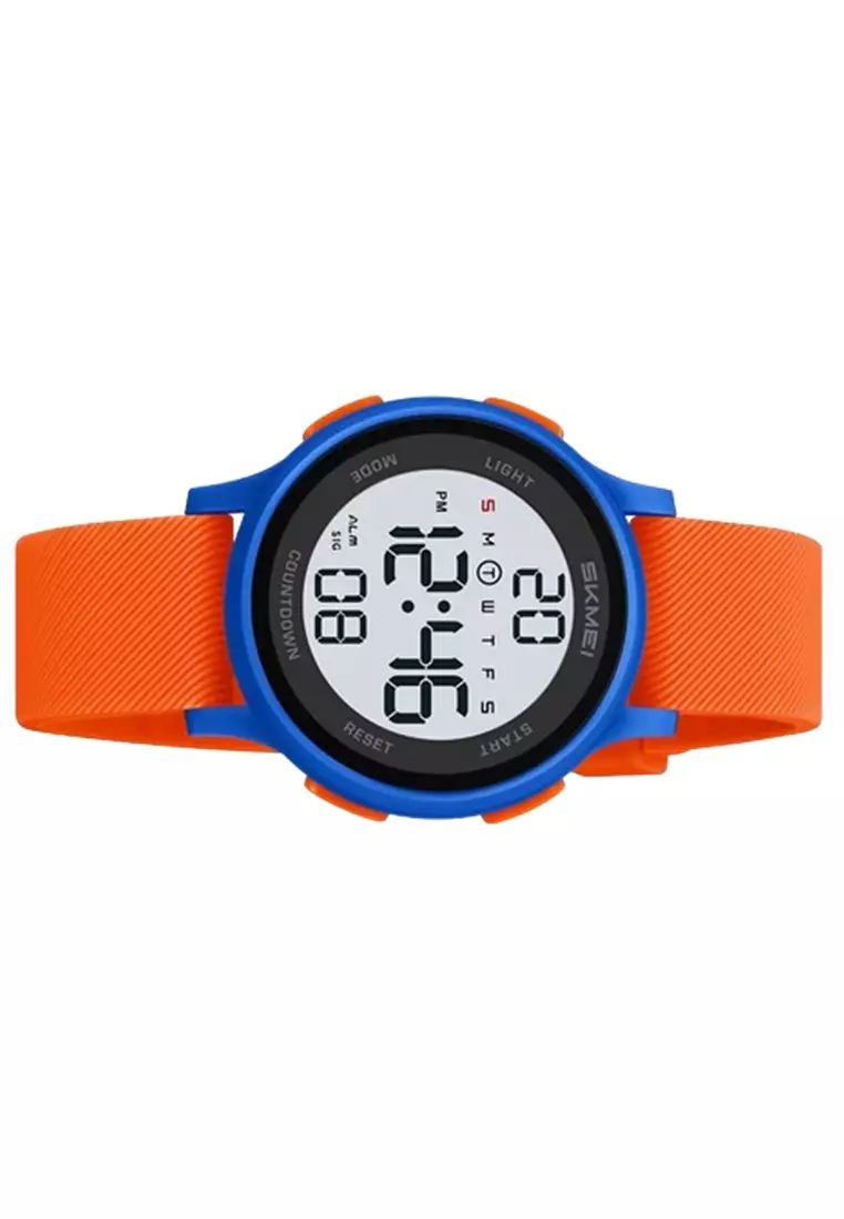 Jam Tangan Digital Anak Sporty 2427 ORIGINAL - Orange