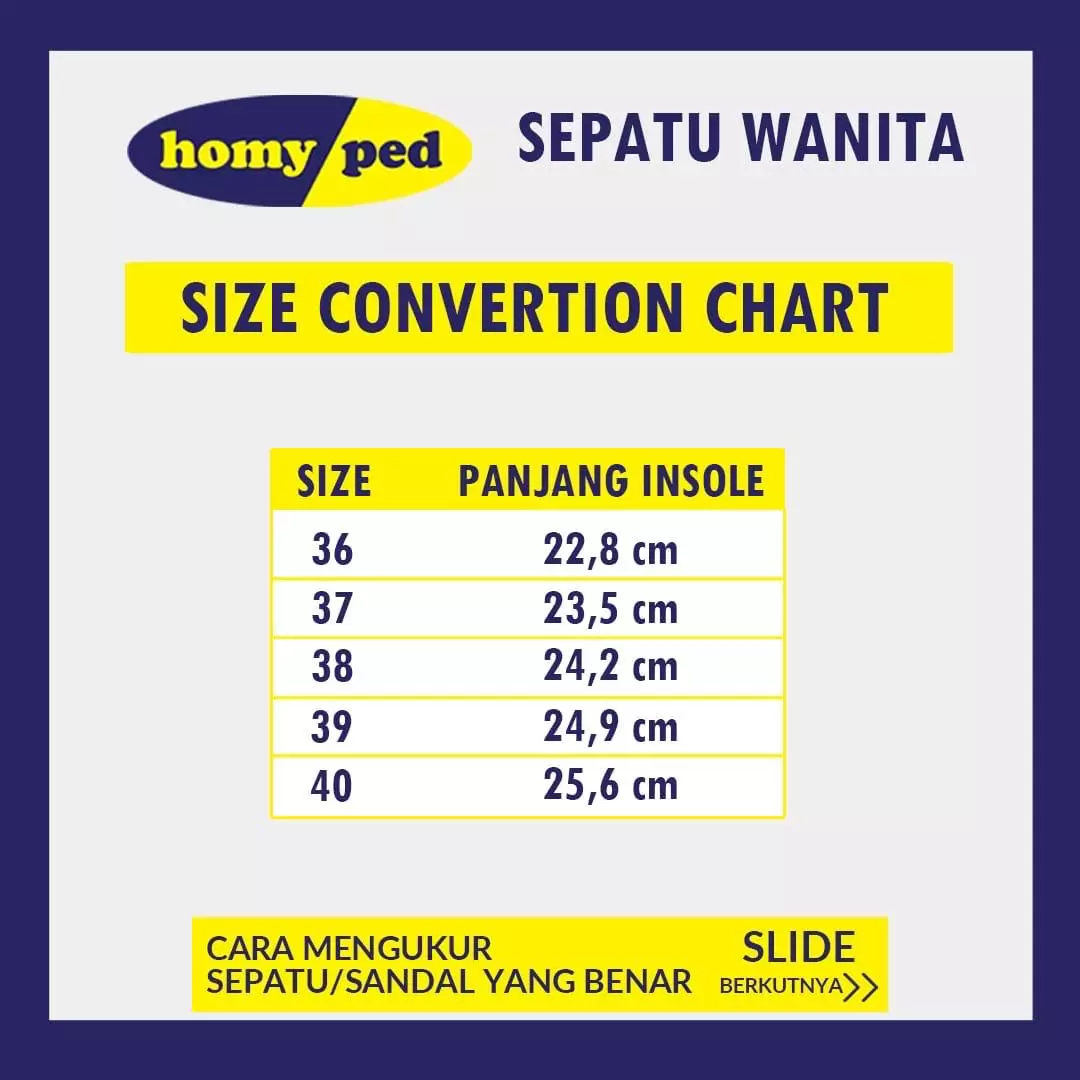 Homyped Ivy Sepatu Sneakers Wanita