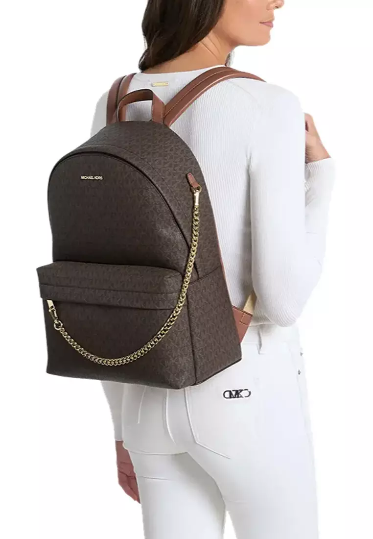 Women's Shoulder Backpack in Brown 35F5G04B3B