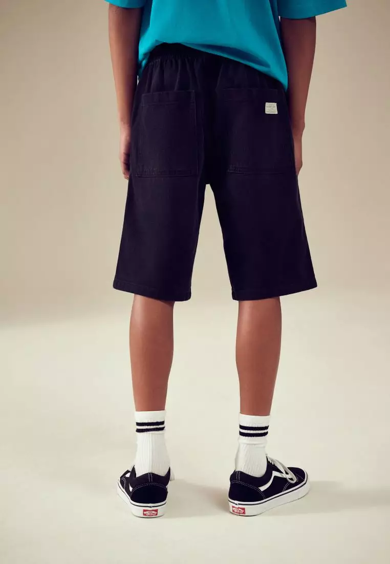 Bermuda Pull On Denim Shorts