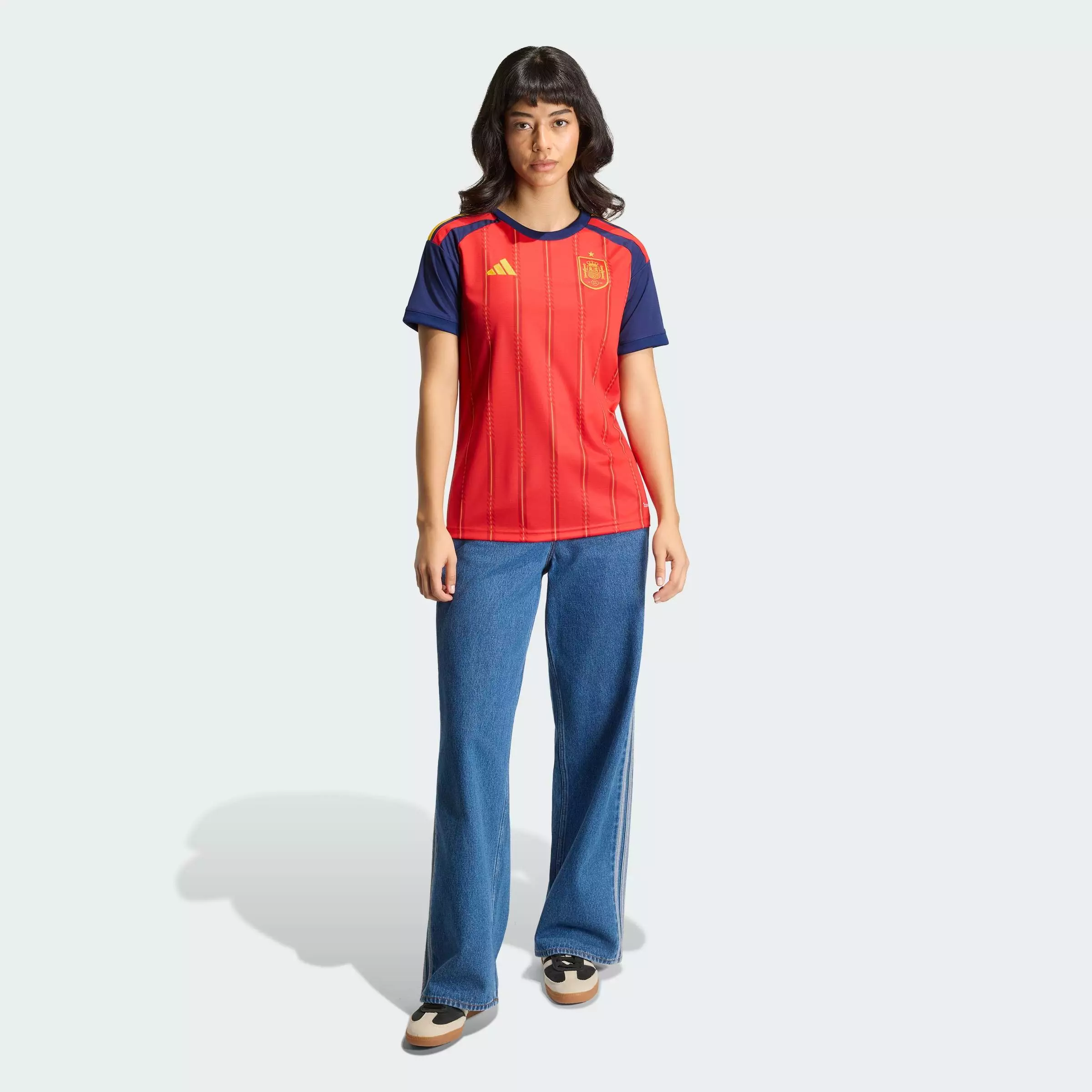 Football Spain 26 Home Jersey Women Red JZ5756